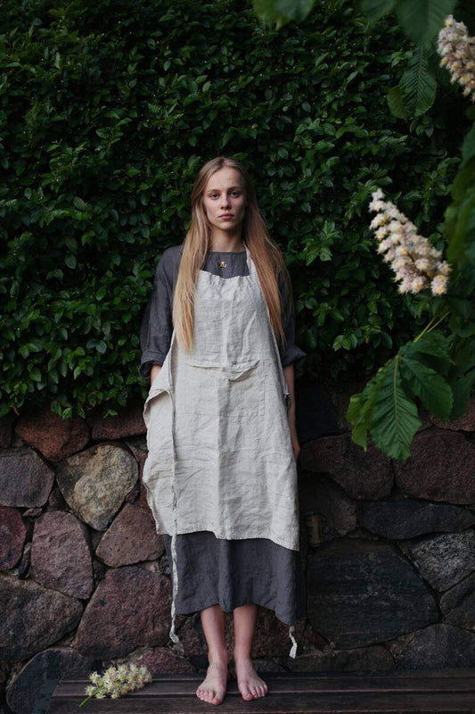 Traditional Linen Apron