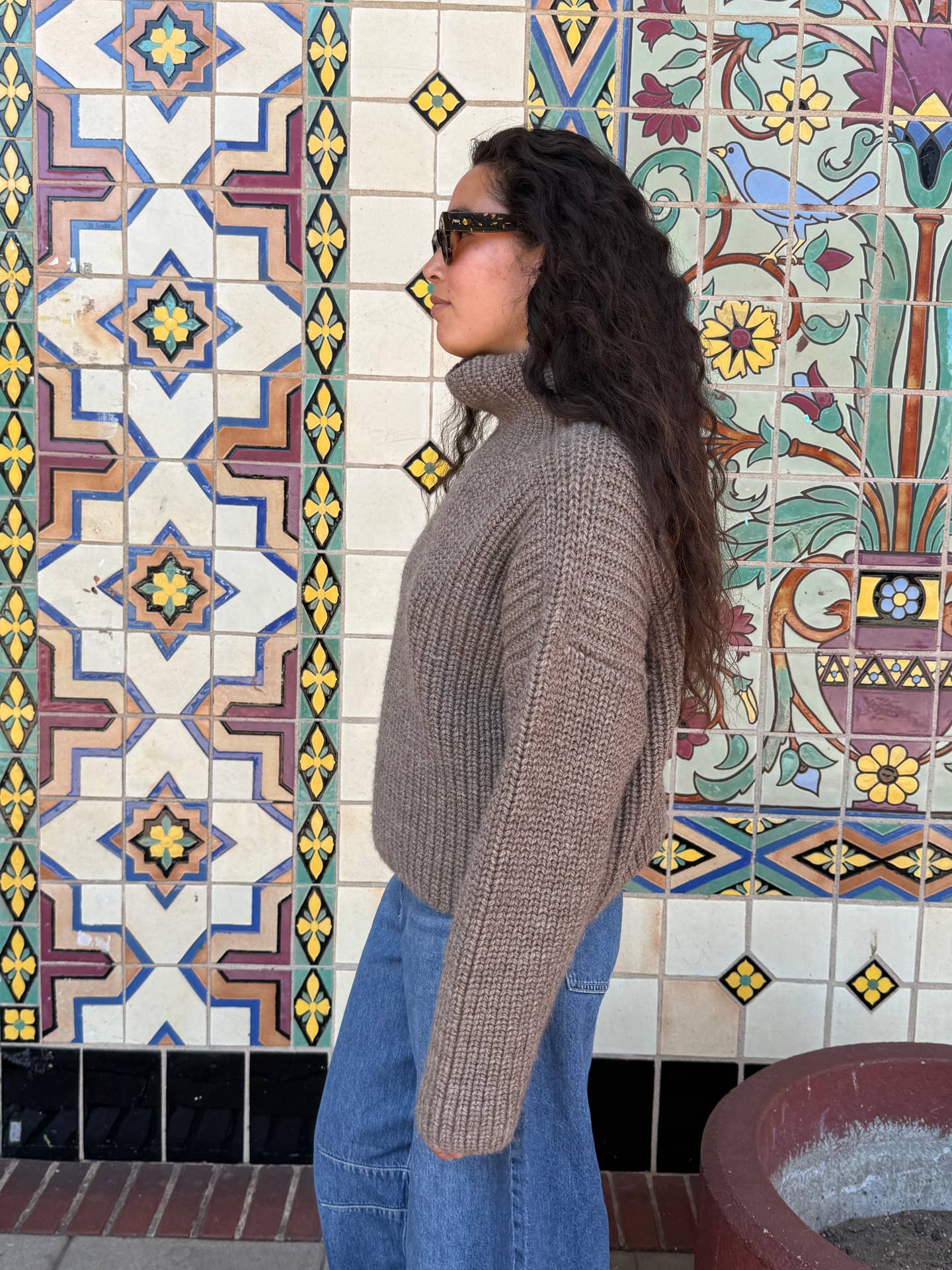 Bruno Highland Sweater in Beige