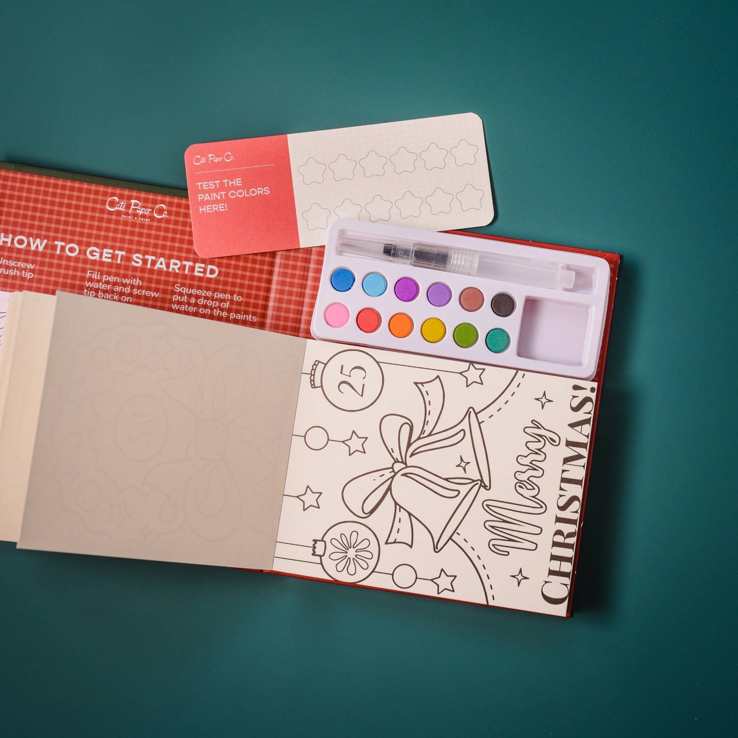 Watercolor Book and Paint Set - Advent Calendar