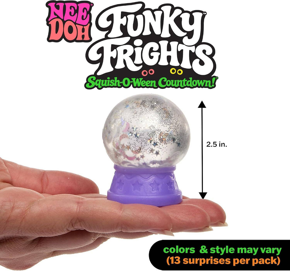 Schylling NeeDoh Funky Frights Squish-O-Ween Countdown