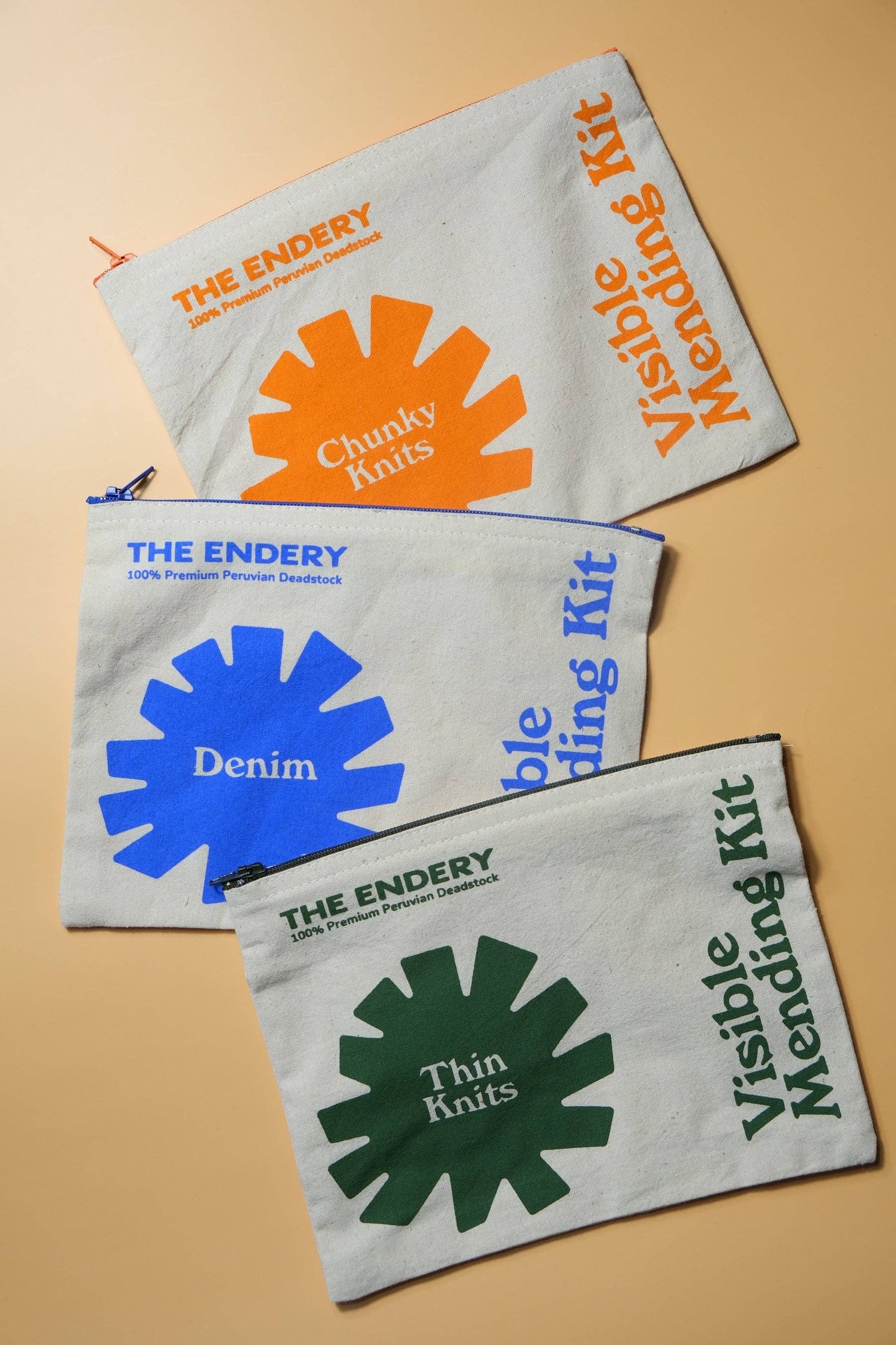 Pocket Thin Knit Sweater Mending Kit- Deadstock Alpaca Wool