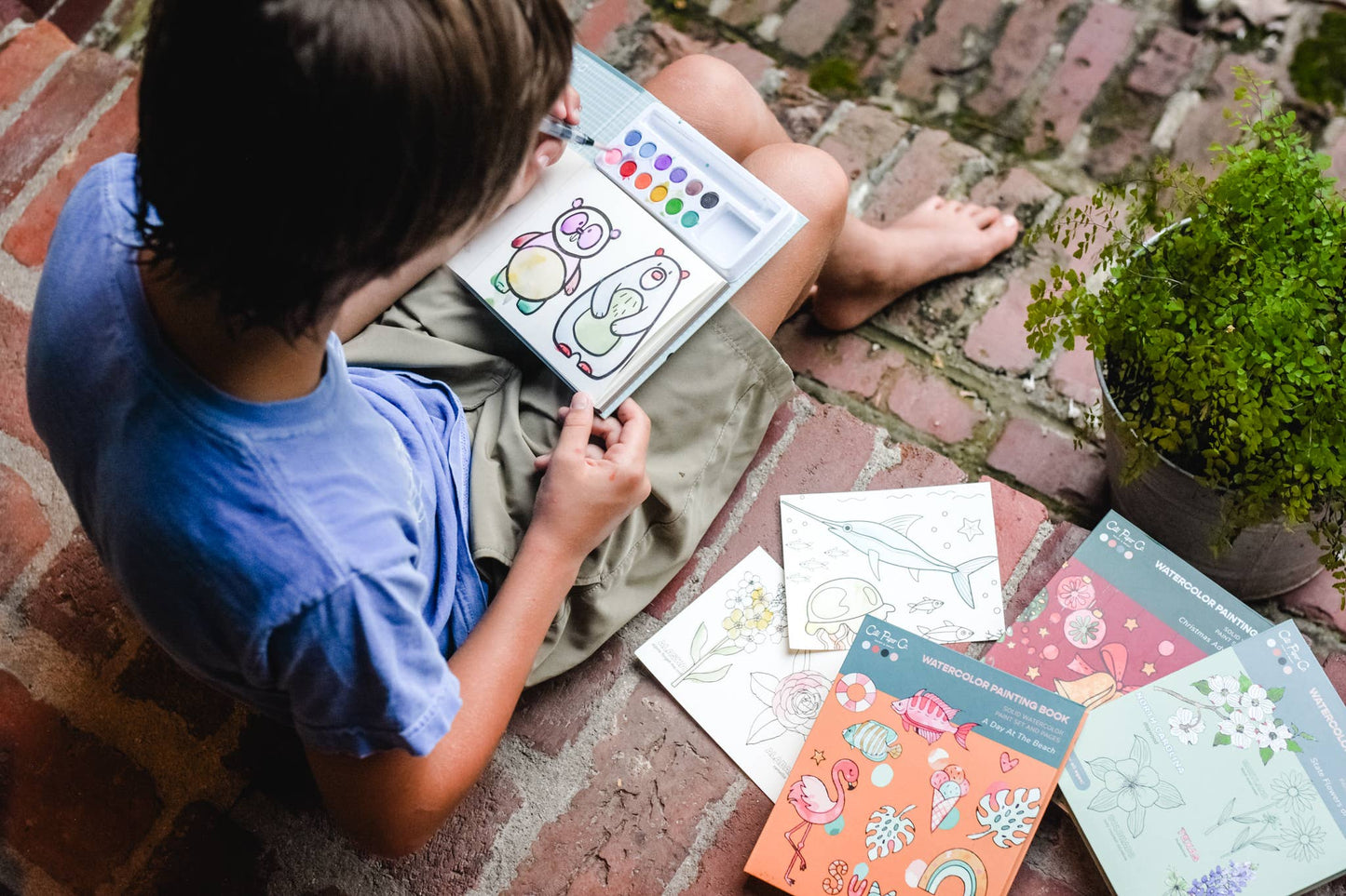 Watercolor Book and Paint Set - Advent Calendar