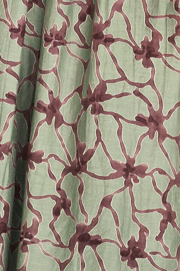 Mirth Oslo Blouse in Shadow Kudzu