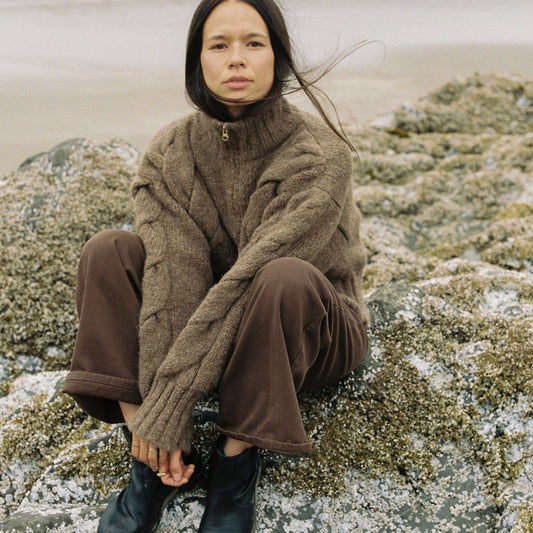 FINLEY ZIP UP - Briar