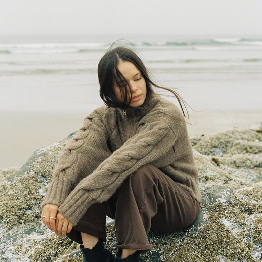 FINLEY ZIP UP - Briar