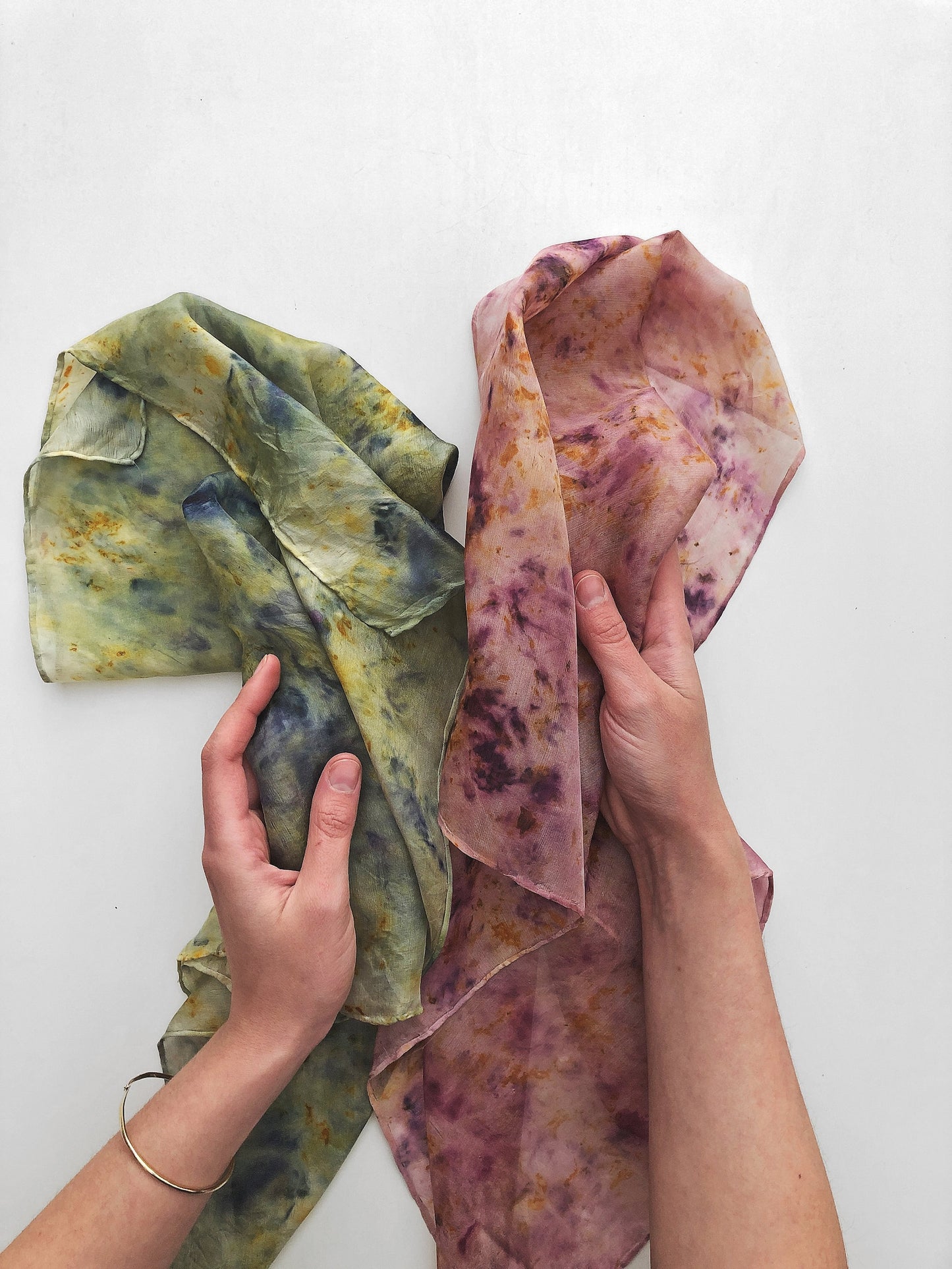 Bundle Dyeing Kit - Silk & Flowers Diy