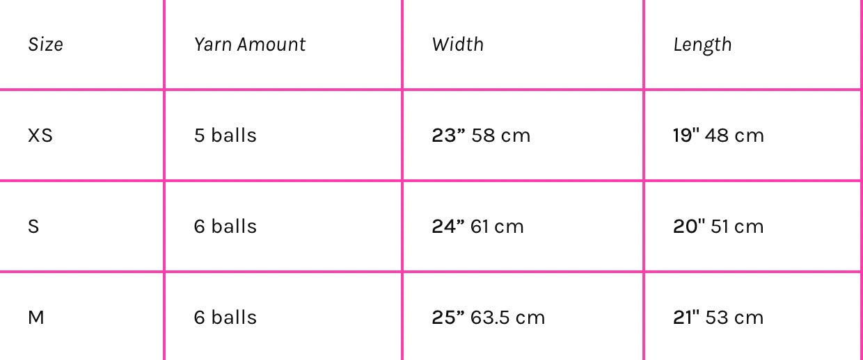 DIY Kit - Top-Down Sweater - Merino No. 5 - Size XS-M