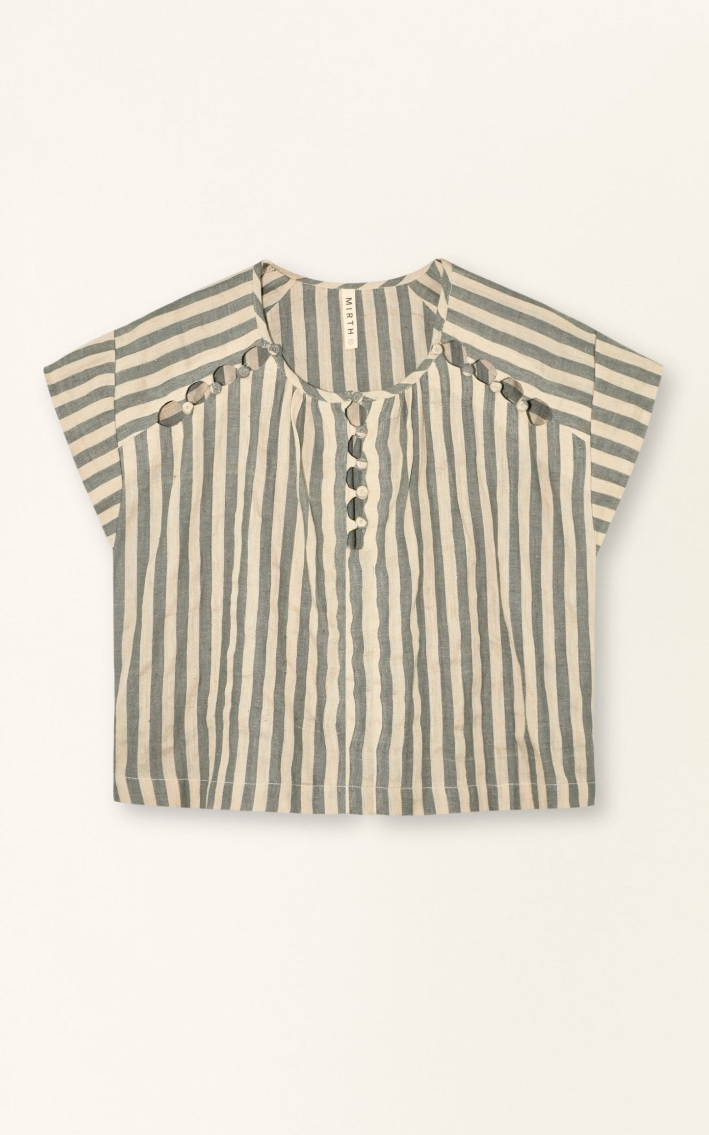 Merida Cutout Top in Safari Stripe