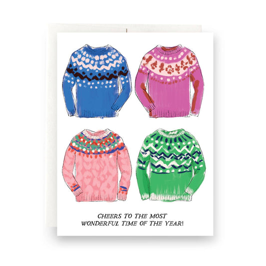 Sweater Weather Blank Cards