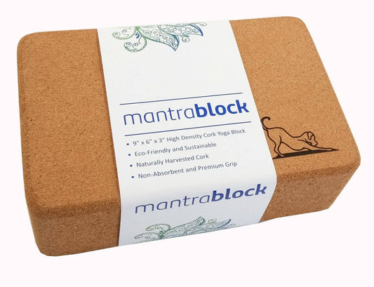 MantraBlock Cork Yoga Block