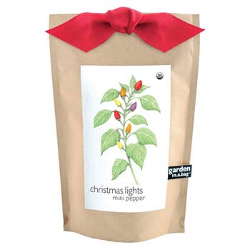 Garden in a Bag - Christmas Lights Peppers Kit