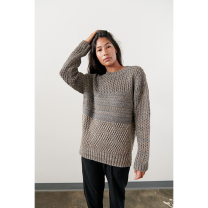 Wol Hide Mixed Stitch Pullover