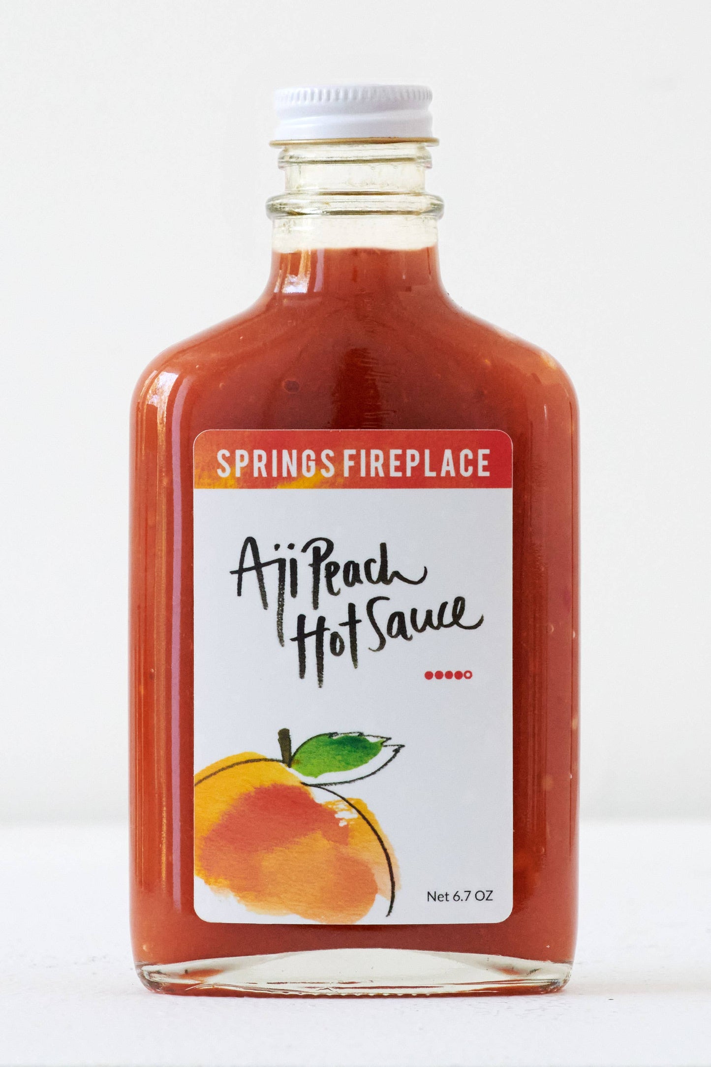 Aji Peach hot sauce