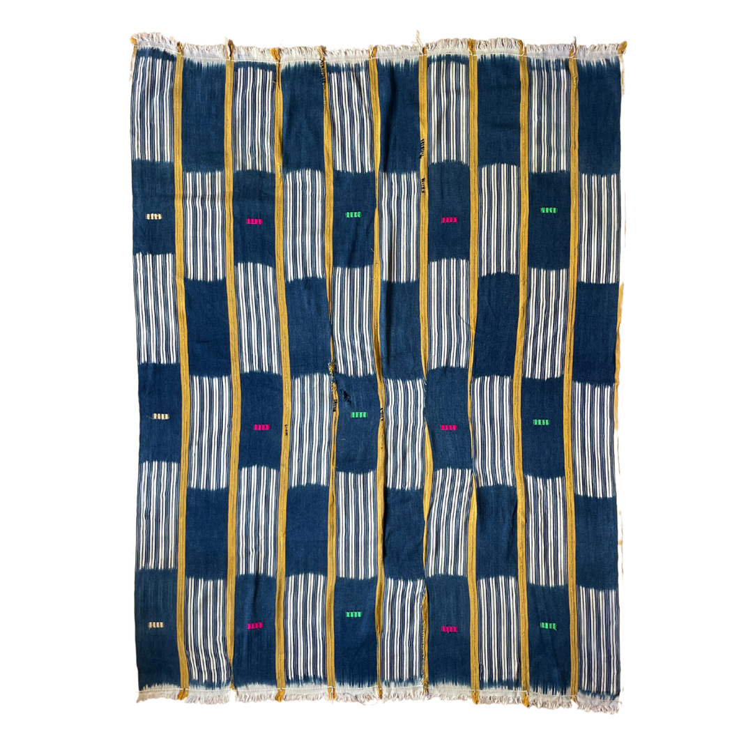 African Vintage Ikat Textile 01
