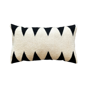 Handwoven Wool Domino Pillowcase