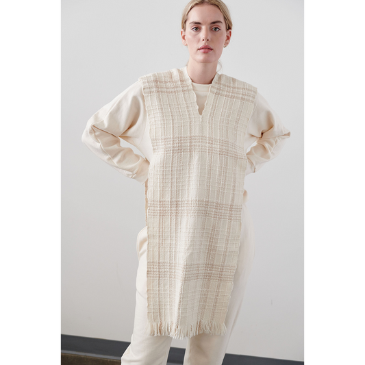 Wol Hide Narrow Woven Poncho
