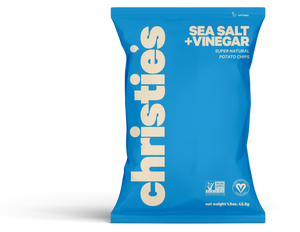 Christie's Sea Salt and Vinegar Potato Chips Snack Bag