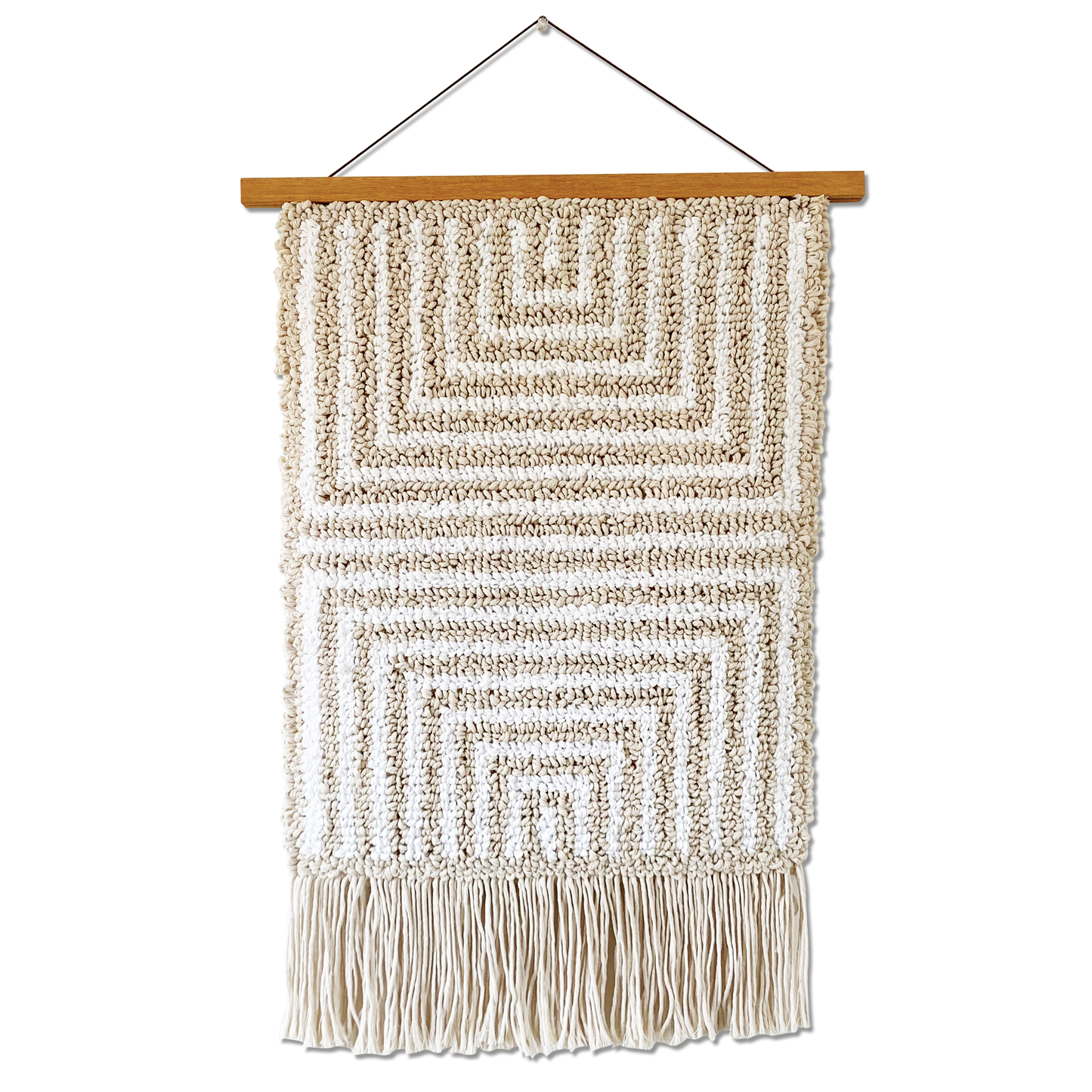 Foster Wall Hanging in White