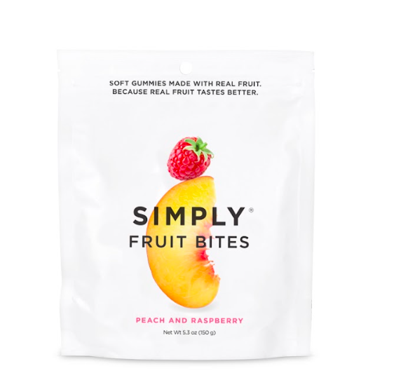 Fruit Bites - Peach Raspberry (5.3 oz Bags)