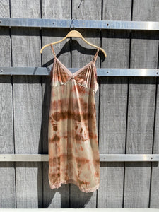 Hand Dyed Botanical Slip Dress (34)