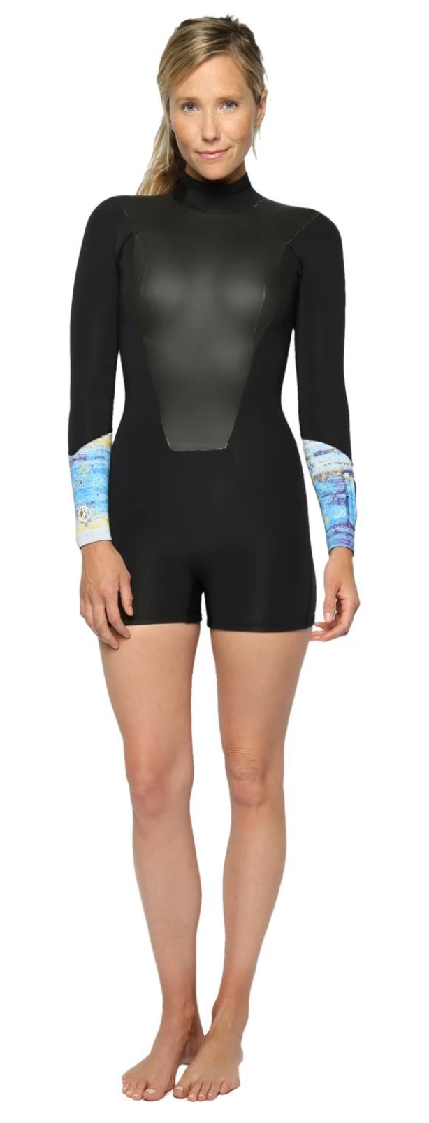 2 mm Of Earth Long Arm Spring Wet Suit