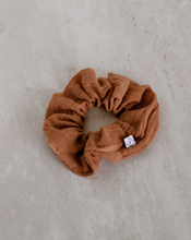 Load image into Gallery viewer, Naturally Dyed Cotton Gauze Scrunchie
