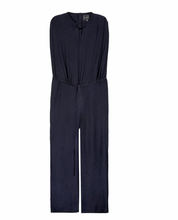 Load image into Gallery viewer, Paola Hernandez Navy Jumpsuit
