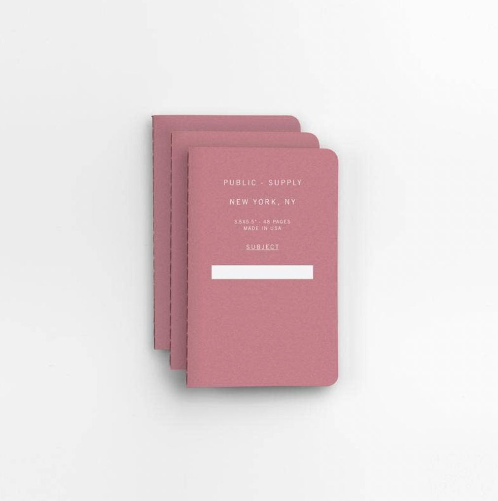 3.5x5.5" Soft Cover Pocket Notebook - Dot Paper