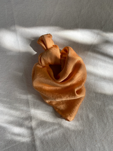Plant Dyed Silk Scarf 17"