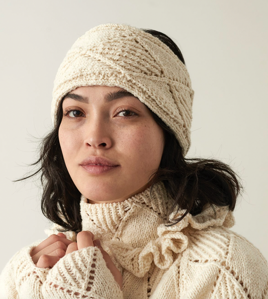 MADELINE PORTERFIELD - Raw Diamond Lace Headband