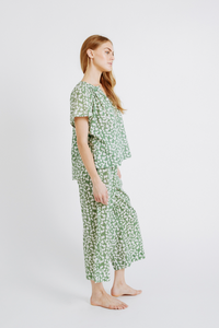 Mirth Pajama Pant Set Fern