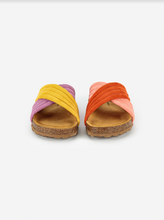 Load image into Gallery viewer, Bobo Choses Color Block Crossover Sandals
