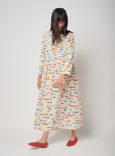 Load image into Gallery viewer, Bobo Choses Swimmers Flared Long Dress
