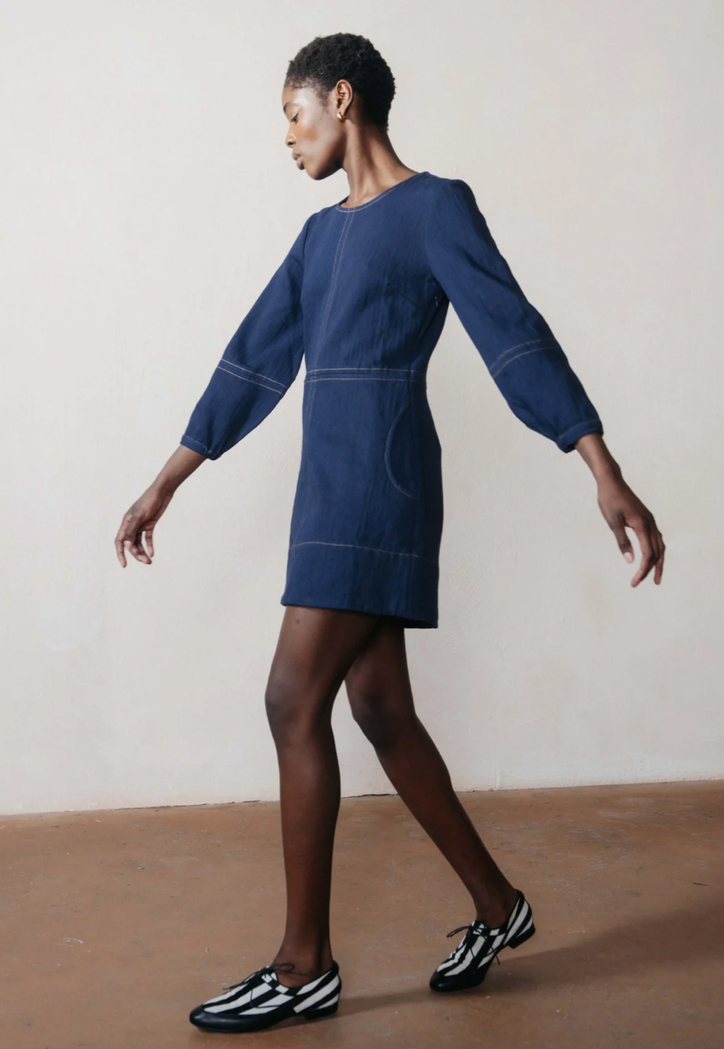 Maria Stanley Hattie Dress | organic + earth dyed