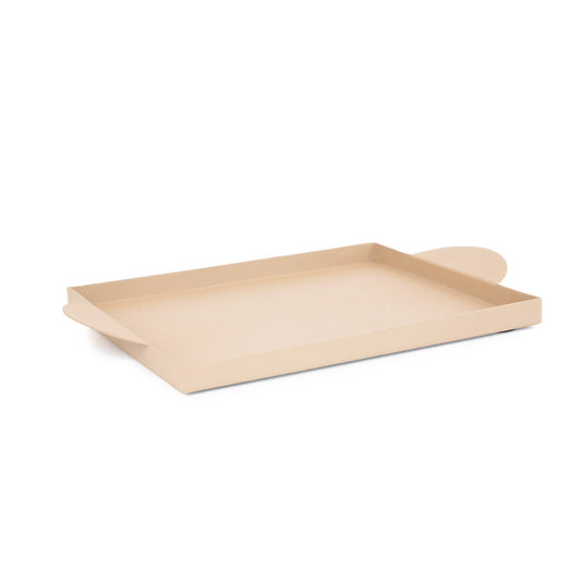 Beige Metal Tray