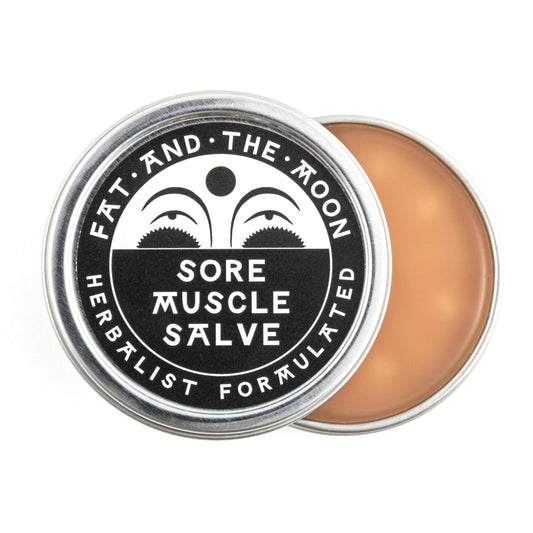 ONLINE ONLY - 
Fat & the Moon Sore Muscle Salve