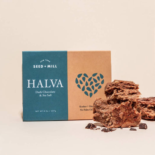 227g Halva Sea Salt and Dark Chocolate