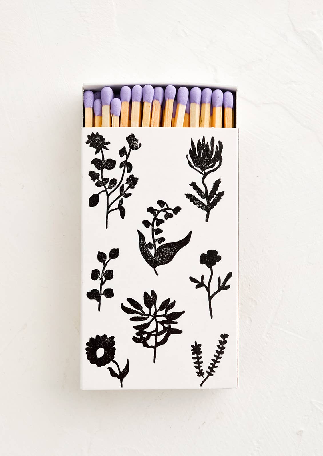 Candle Matches: Botanical Print