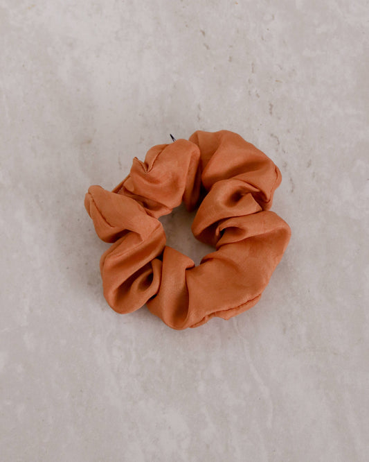 Naturally Dyed Silk Scrunchies