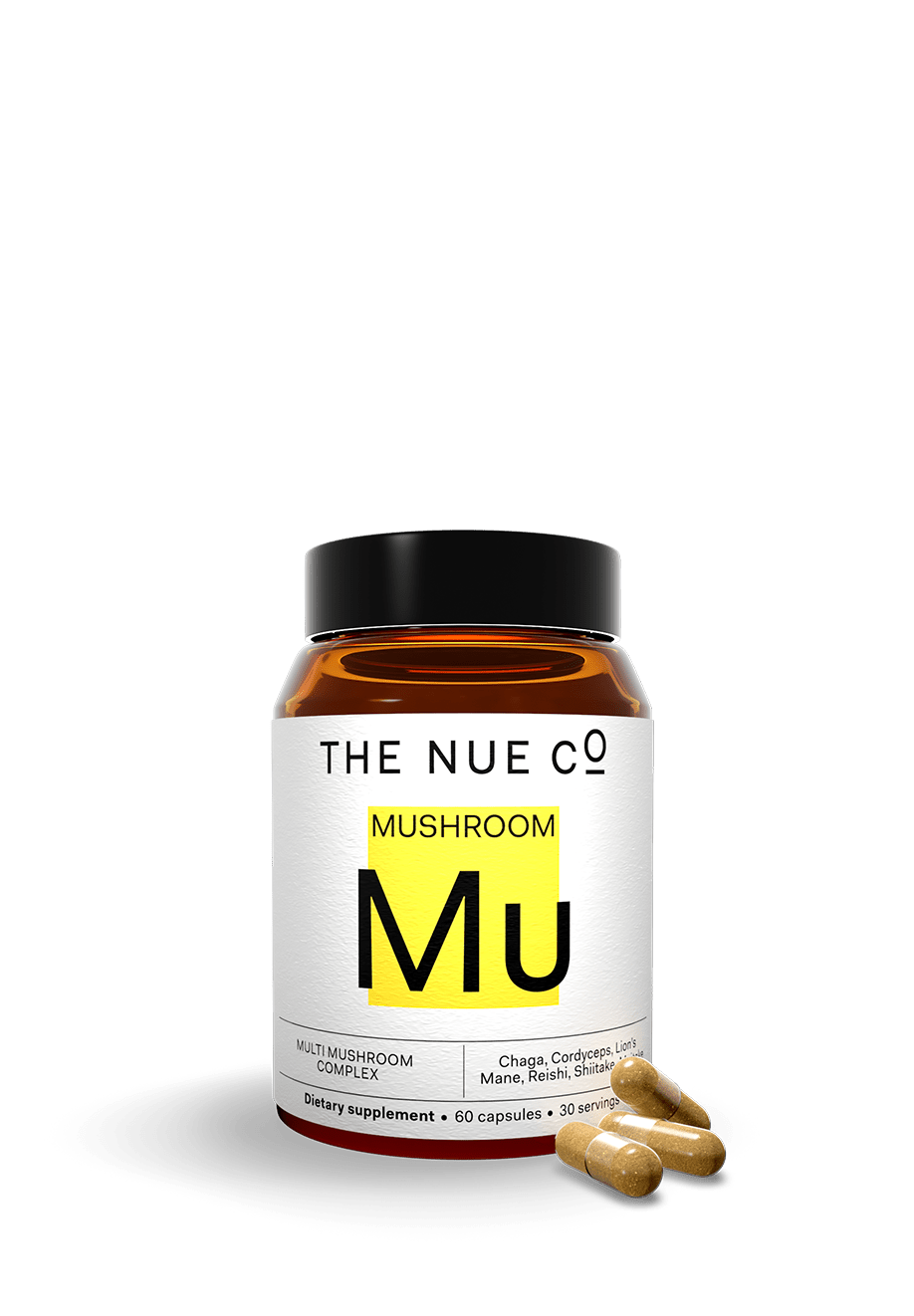 MULTI MUSHROOM COMPLEX: 60 CAPS JAR