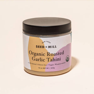 Organic Roasted Garlic Tahini Jar, 16oz