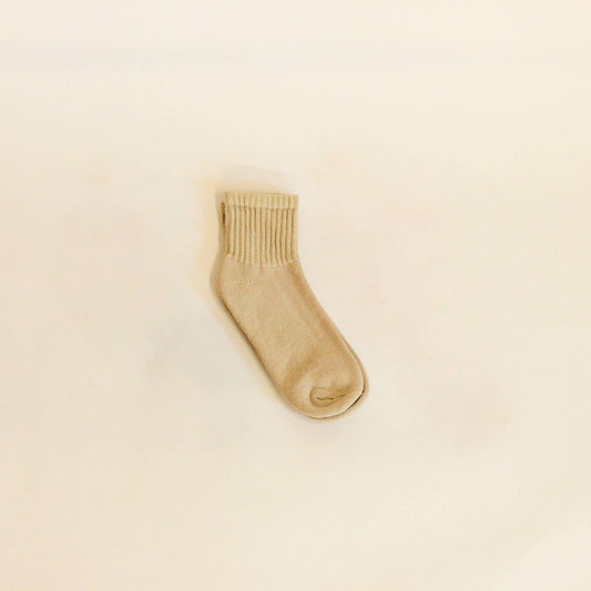 dilo elsewhere Socks - Quarter Crew TAN
