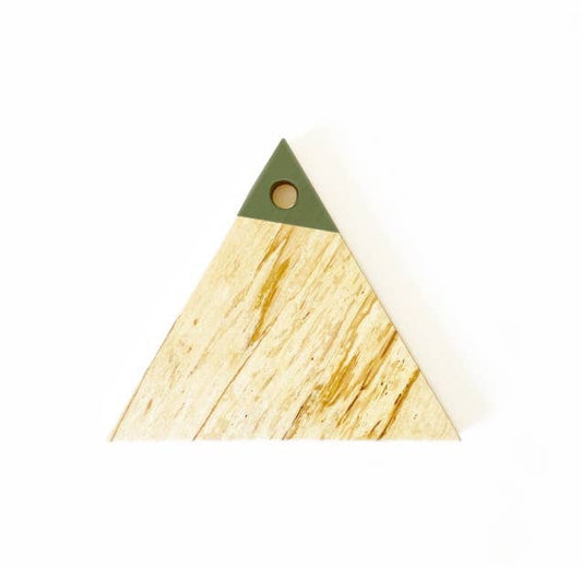 Petite Handmade Triangle Cutting / Snack Board