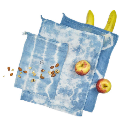 Shibori Produce Bag Trio