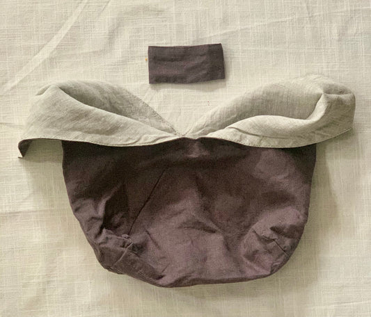 Linen Reversible Bento Bags