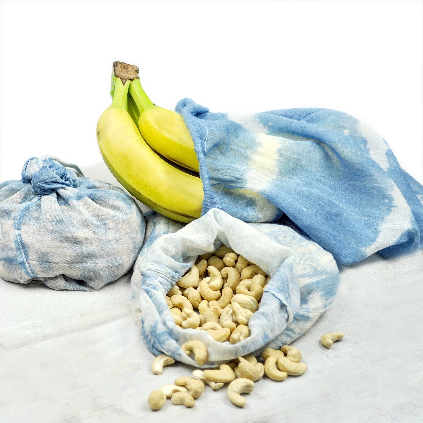 Shibori Produce Bag Trio