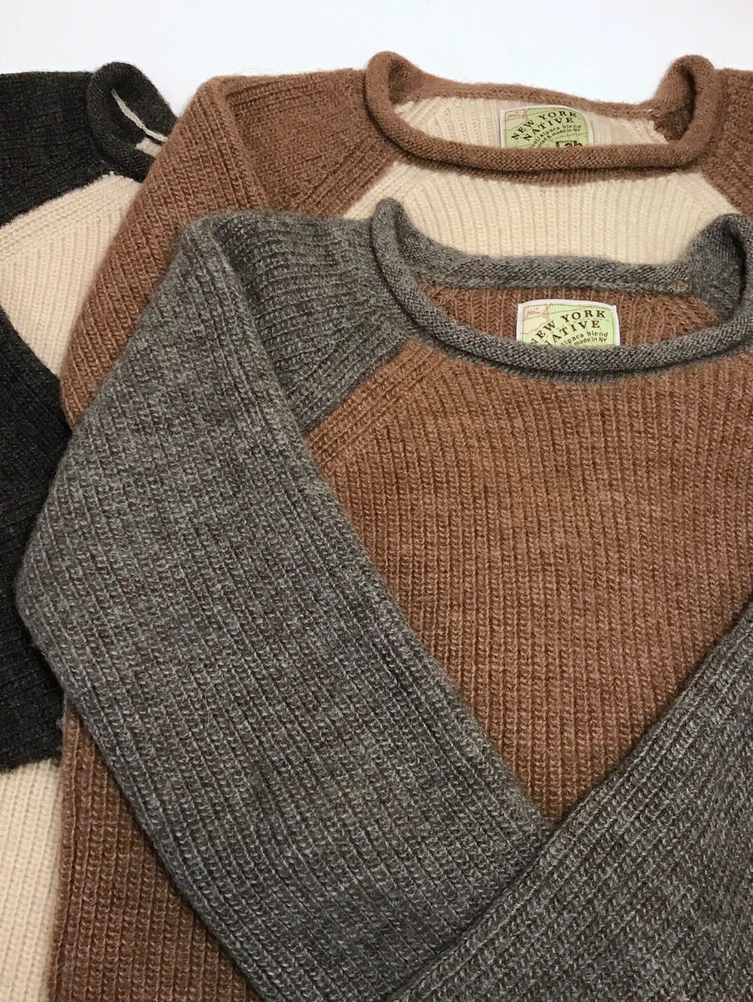 New York Native Two Tone Wool Sweater